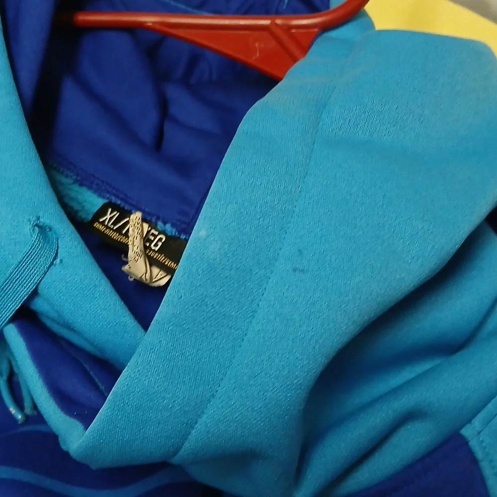 Men's Blue/Teal Under Armour "STORM" Hoodie Size XL - Picture 5 of 9